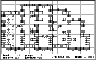 Alfred's Kistenlager Schiebereien atari screenshot